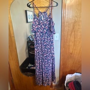 LC Lauren Conrad Floral Maxi Dress (L)